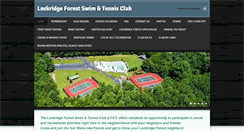 Desktop Screenshot of lockridgeforestswimtennis.com