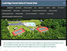 Tablet Screenshot of lockridgeforestswimtennis.com